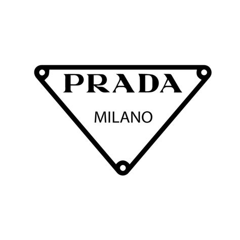 prada triangle sticker